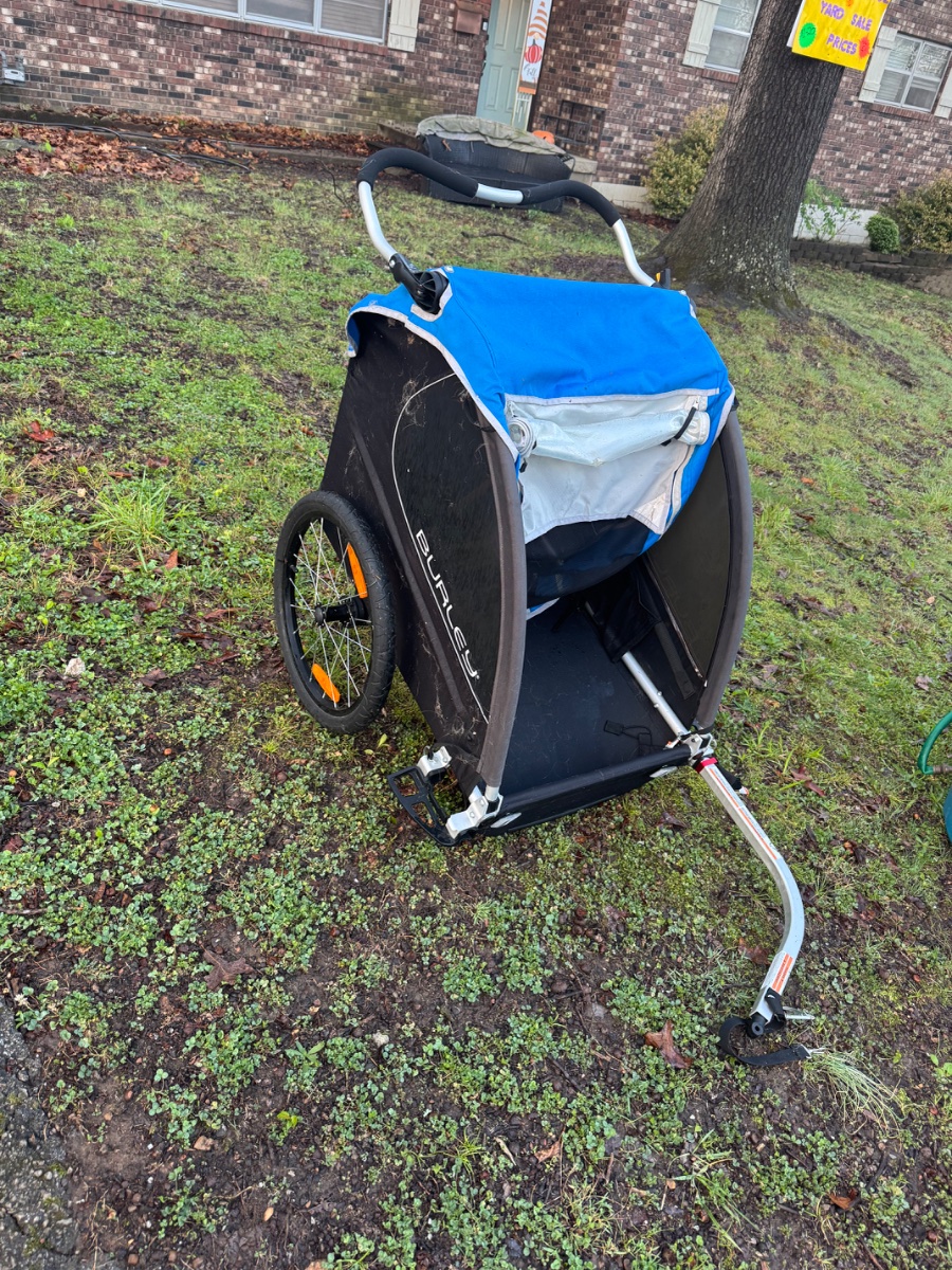 Burley bike trailer